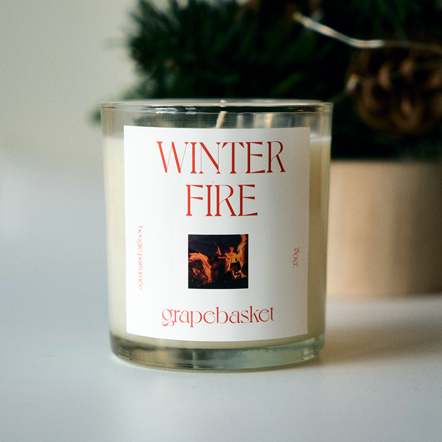 Grapebasket Winter Fire